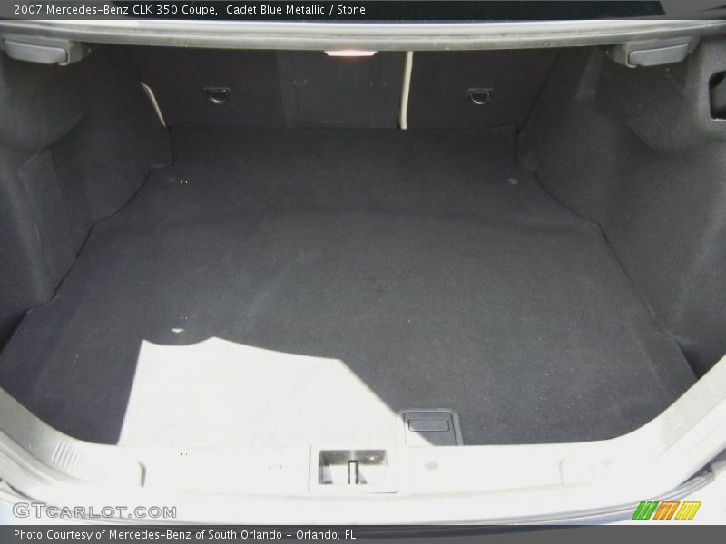  2007 CLK 350 Coupe Trunk