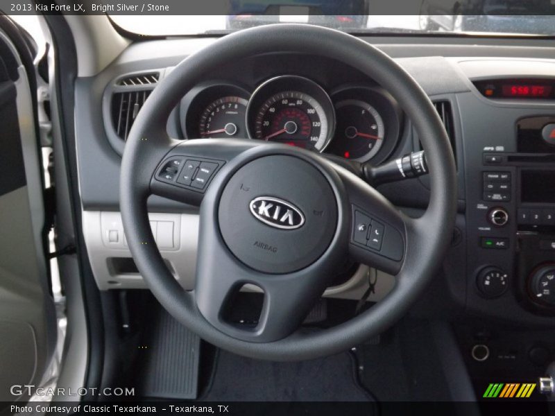 Bright Silver / Stone 2013 Kia Forte LX