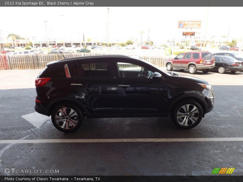 Black Cherry / Alpine Gray 2013 Kia Sportage EX