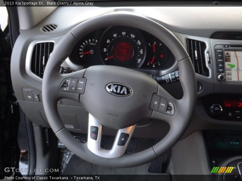 Black Cherry / Alpine Gray 2013 Kia Sportage EX
