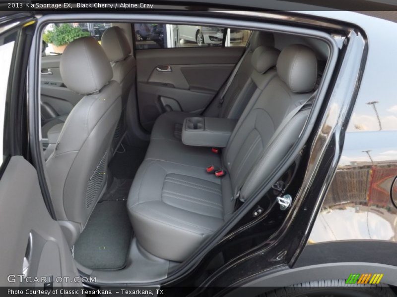 Black Cherry / Alpine Gray 2013 Kia Sportage EX