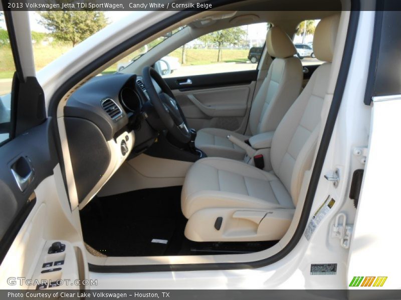  2013 Jetta TDI SportWagen Cornsilk Beige Interior