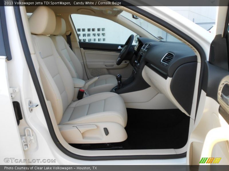  2013 Jetta TDI SportWagen Cornsilk Beige Interior