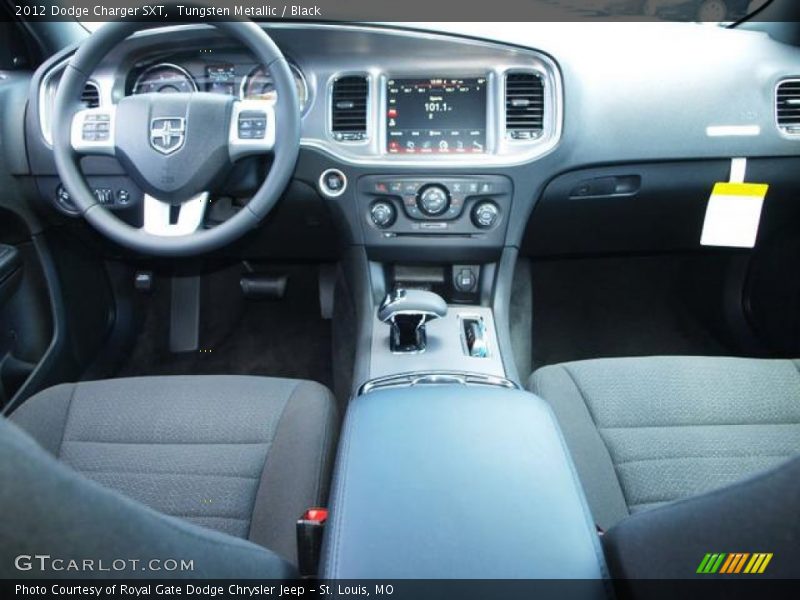 Dashboard of 2012 Charger SXT