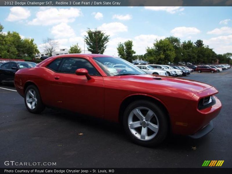 Redline 3 Coat Pearl / Dark Slate Gray 2012 Dodge Challenger SXT