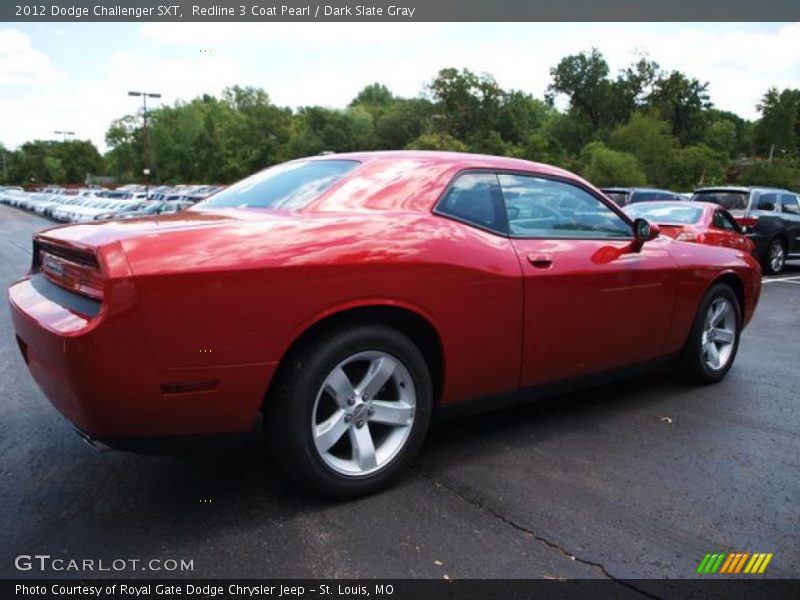 Redline 3 Coat Pearl / Dark Slate Gray 2012 Dodge Challenger SXT