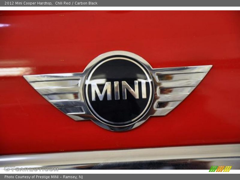 Chili Red / Carbon Black 2012 Mini Cooper Hardtop