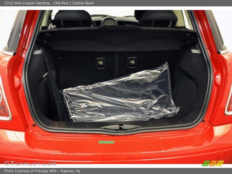 Chili Red / Carbon Black 2012 Mini Cooper Hardtop