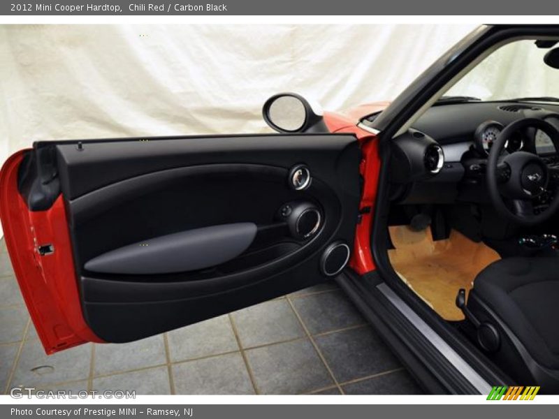 Chili Red / Carbon Black 2012 Mini Cooper Hardtop