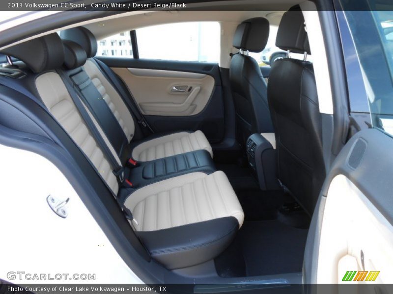 Candy White / Desert Beige/Black 2013 Volkswagen CC Sport