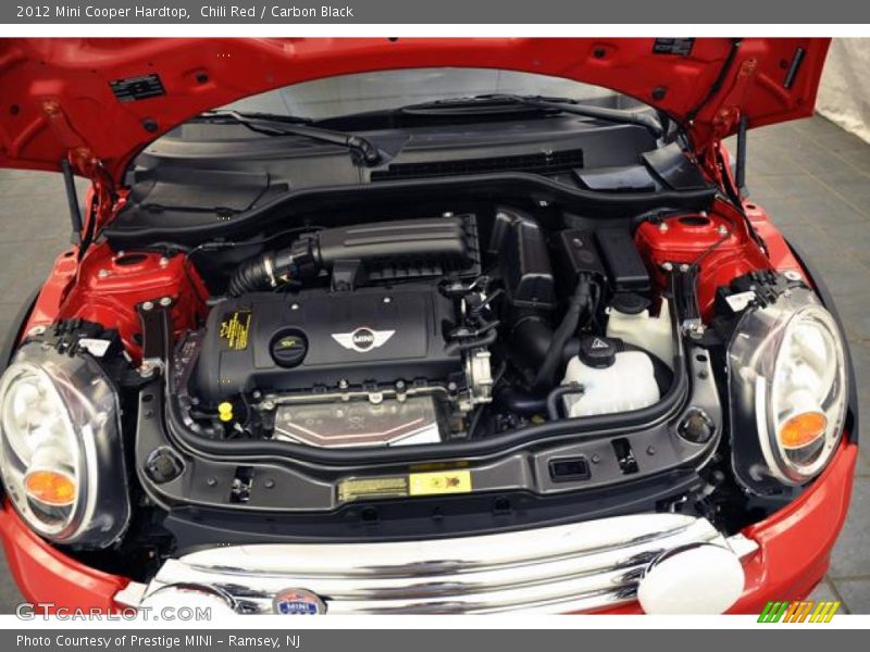 Chili Red / Carbon Black 2012 Mini Cooper Hardtop