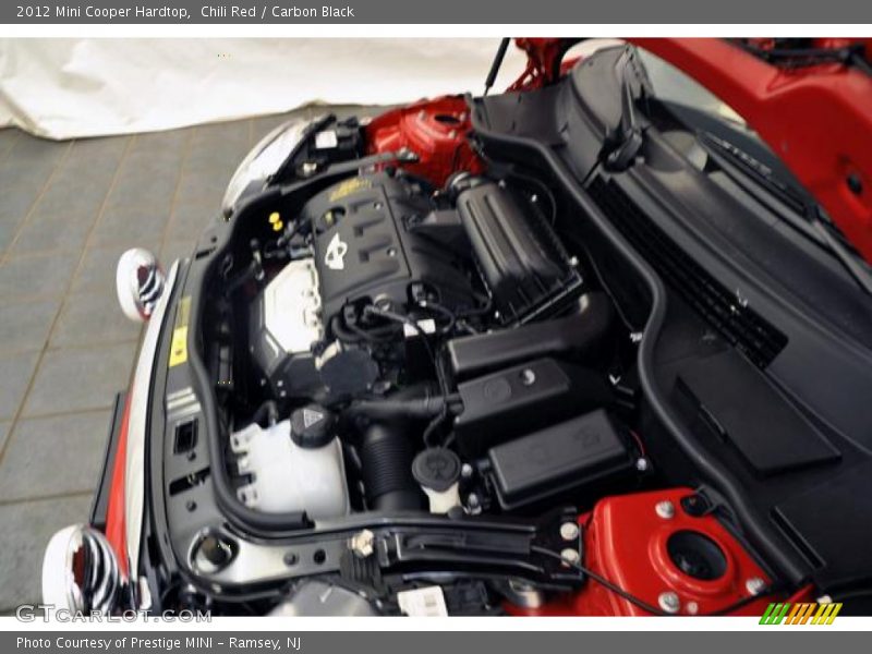 Chili Red / Carbon Black 2012 Mini Cooper Hardtop