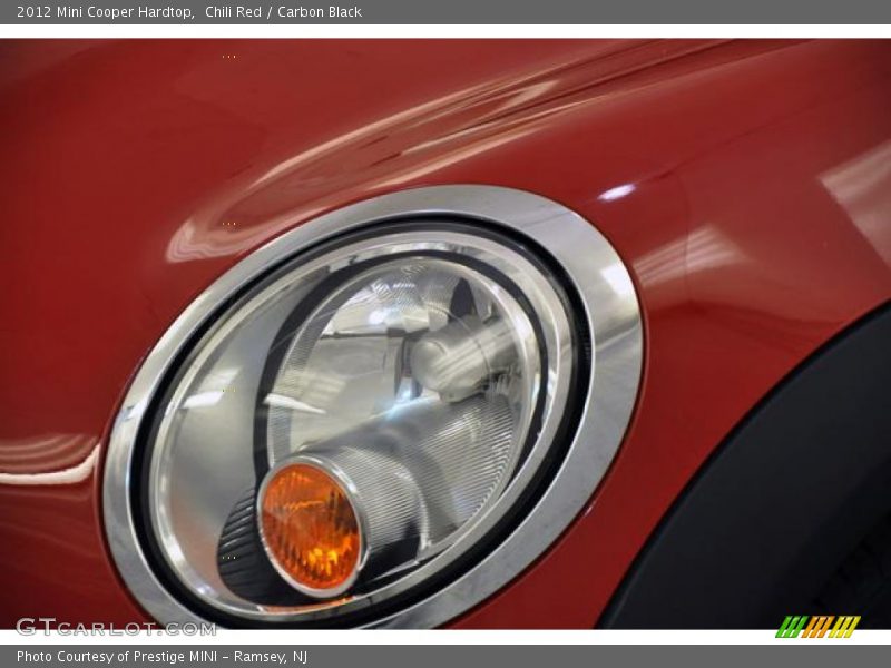 Chili Red / Carbon Black 2012 Mini Cooper Hardtop