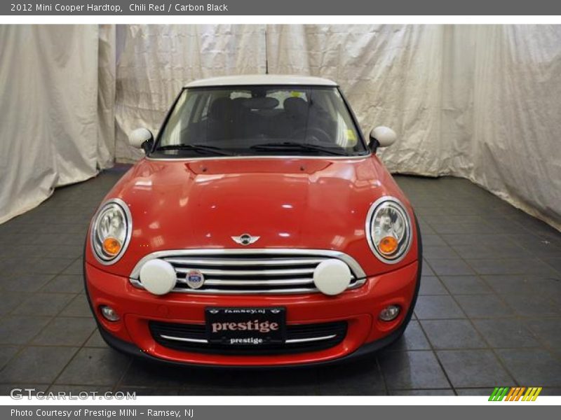 Chili Red / Carbon Black 2012 Mini Cooper Hardtop