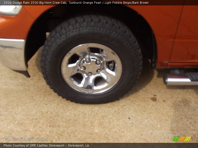 Sunburst Orange Pearl / Light Pebble Beige/Bark Brown 2010 Dodge Ram 1500 Big Horn Crew Cab