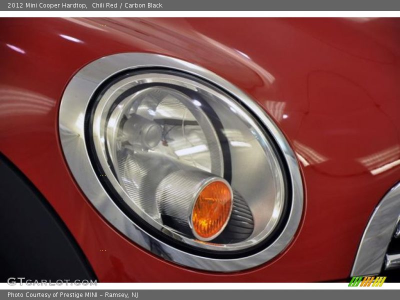 Chili Red / Carbon Black 2012 Mini Cooper Hardtop