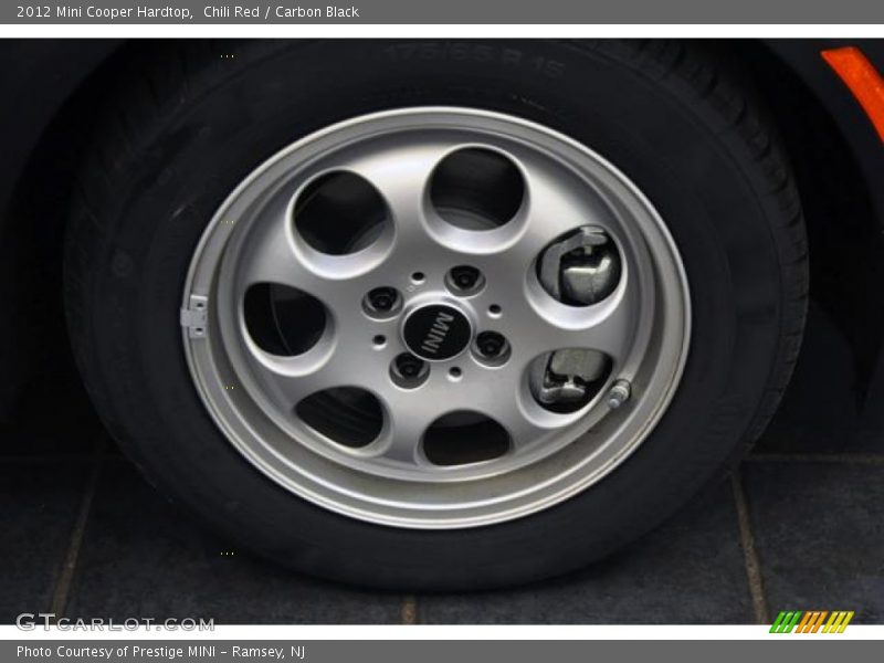 Chili Red / Carbon Black 2012 Mini Cooper Hardtop