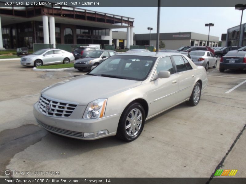 Cognac Frost / Cashmere 2007 Cadillac DTS Luxury