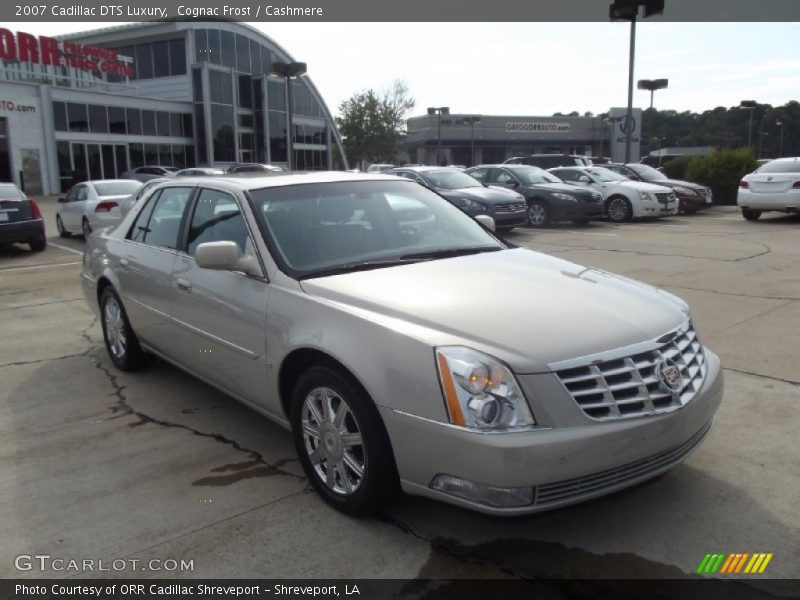 Cognac Frost / Cashmere 2007 Cadillac DTS Luxury