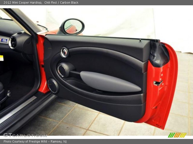 Chili Red / Carbon Black 2012 Mini Cooper Hardtop