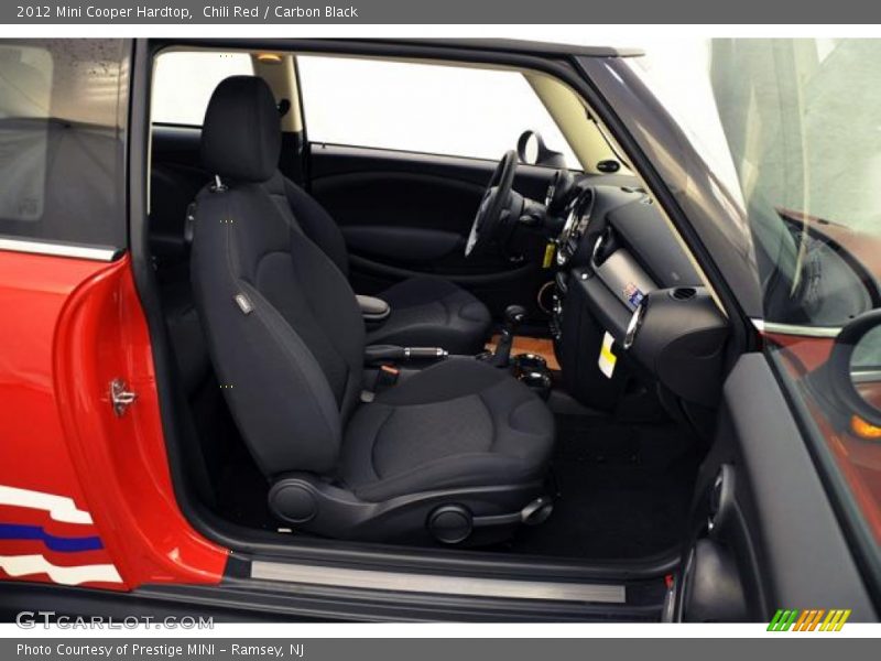 Chili Red / Carbon Black 2012 Mini Cooper Hardtop