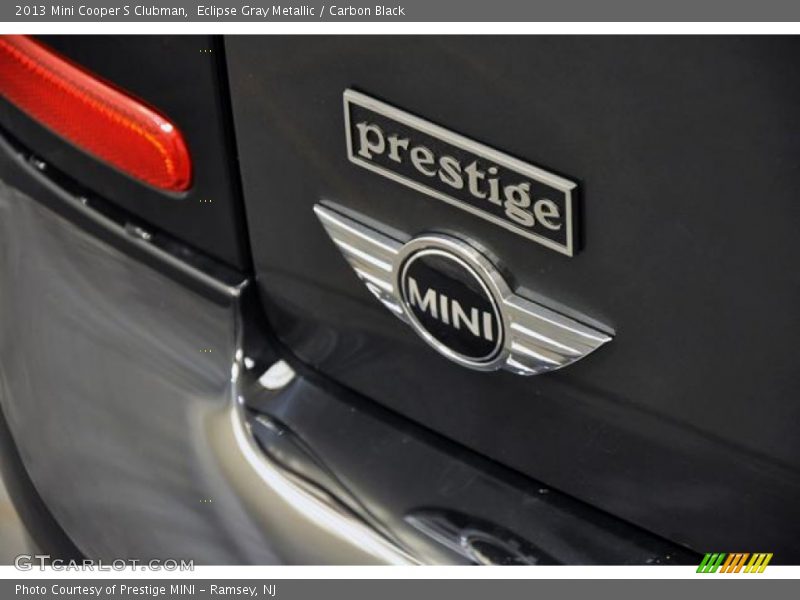 Eclipse Gray Metallic / Carbon Black 2013 Mini Cooper S Clubman