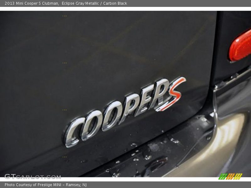 Eclipse Gray Metallic / Carbon Black 2013 Mini Cooper S Clubman