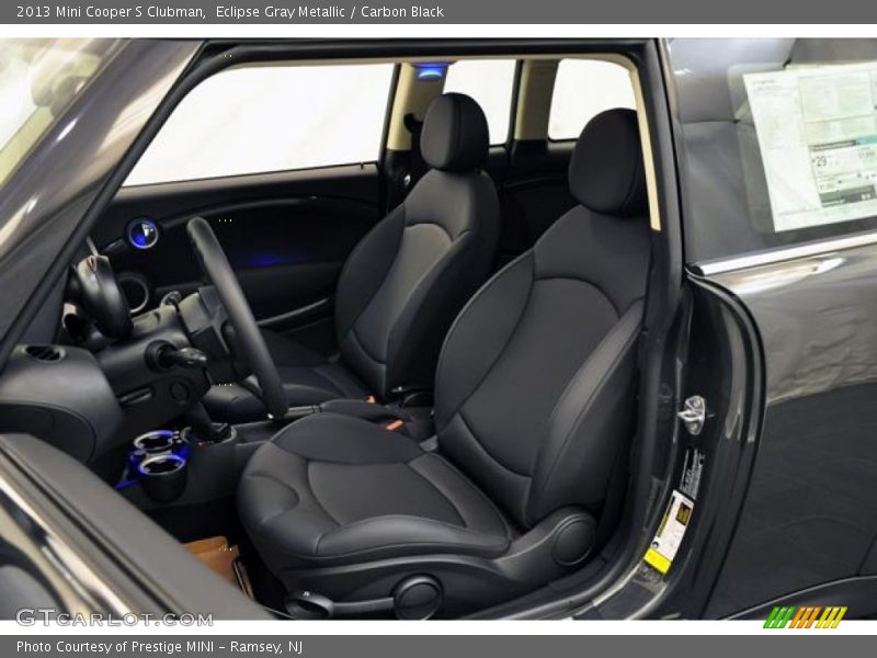 Eclipse Gray Metallic / Carbon Black 2013 Mini Cooper S Clubman