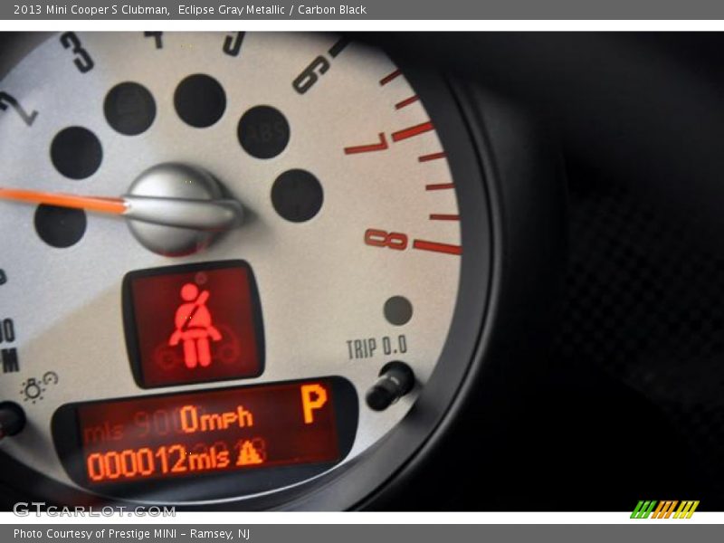 Eclipse Gray Metallic / Carbon Black 2013 Mini Cooper S Clubman