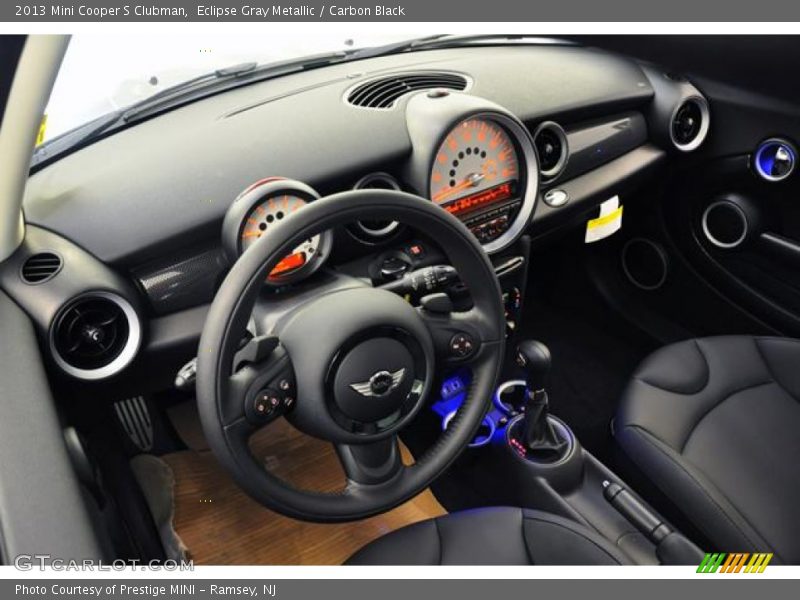 Eclipse Gray Metallic / Carbon Black 2013 Mini Cooper S Clubman