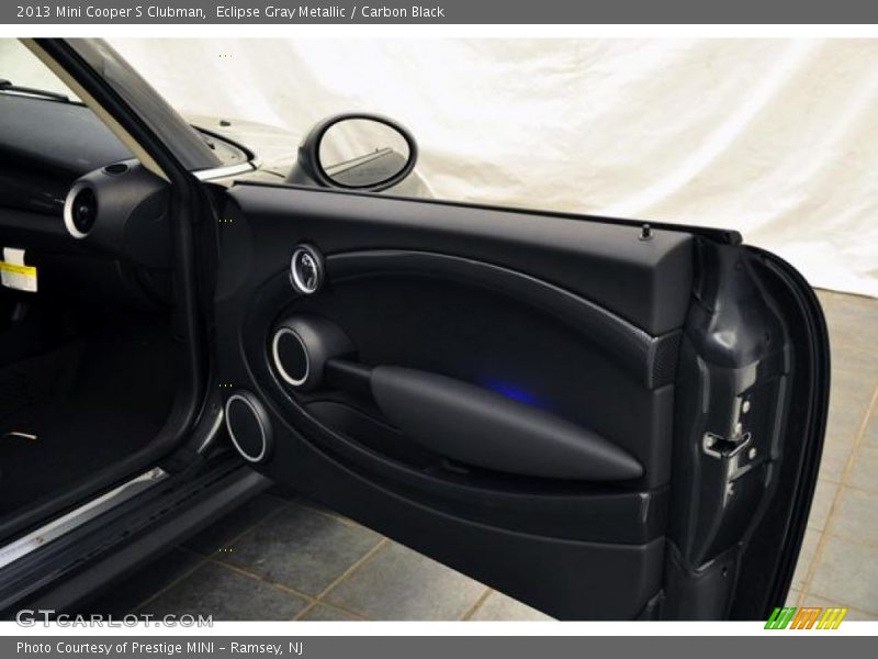Eclipse Gray Metallic / Carbon Black 2013 Mini Cooper S Clubman