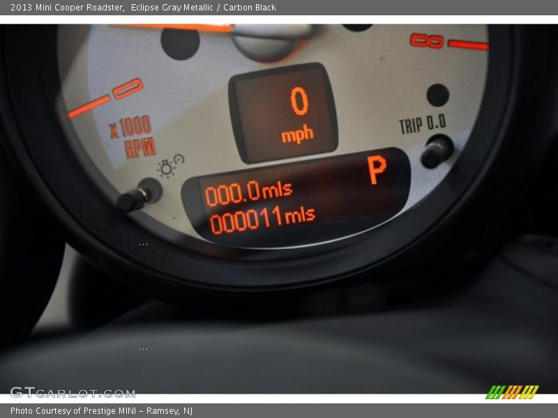Eclipse Gray Metallic / Carbon Black 2013 Mini Cooper Roadster