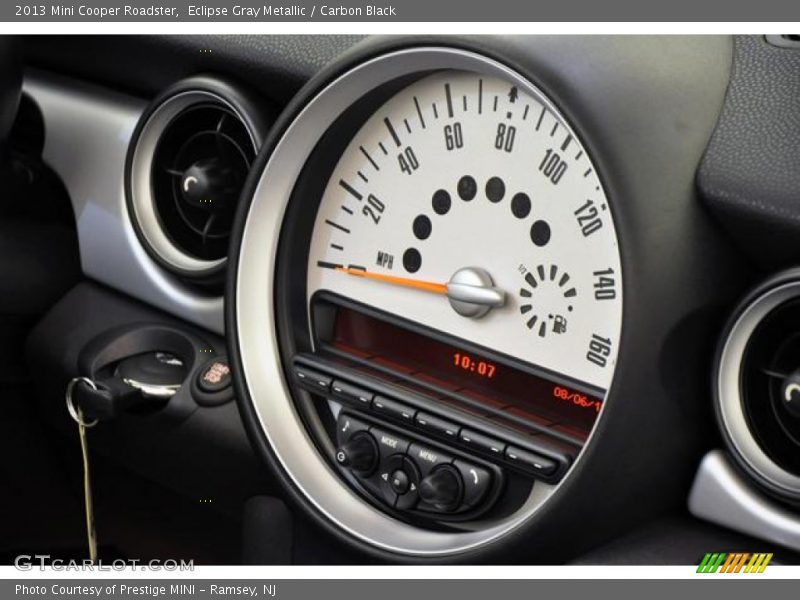 Eclipse Gray Metallic / Carbon Black 2013 Mini Cooper Roadster
