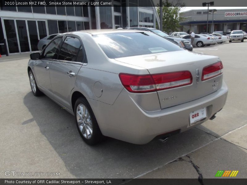 Smoke Stone Metallic / Light Camel 2010 Lincoln MKZ FWD