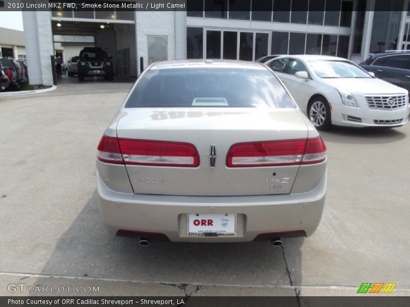 Smoke Stone Metallic / Light Camel 2010 Lincoln MKZ FWD