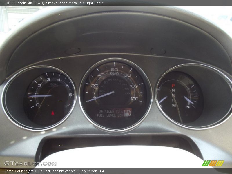 Smoke Stone Metallic / Light Camel 2010 Lincoln MKZ FWD