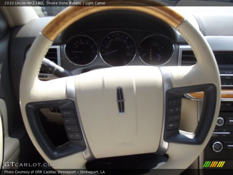 Smoke Stone Metallic / Light Camel 2010 Lincoln MKZ FWD