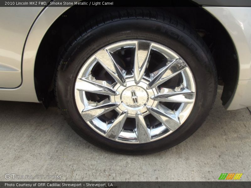 Smoke Stone Metallic / Light Camel 2010 Lincoln MKZ FWD