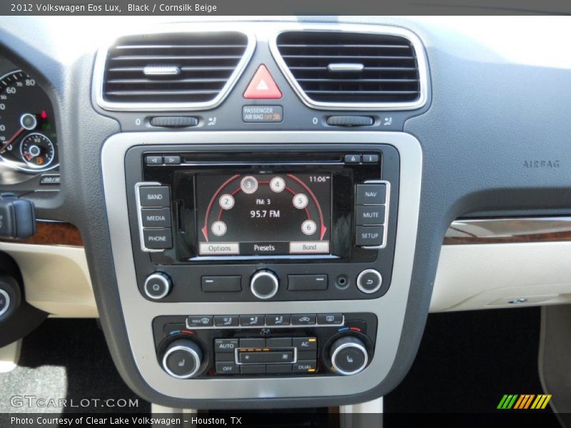 Black / Cornsilk Beige 2012 Volkswagen Eos Lux