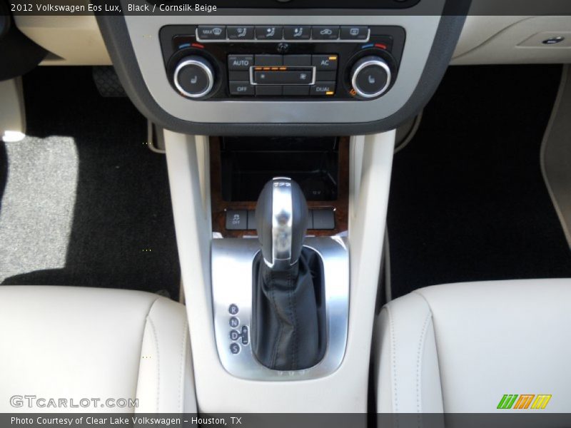 Black / Cornsilk Beige 2012 Volkswagen Eos Lux