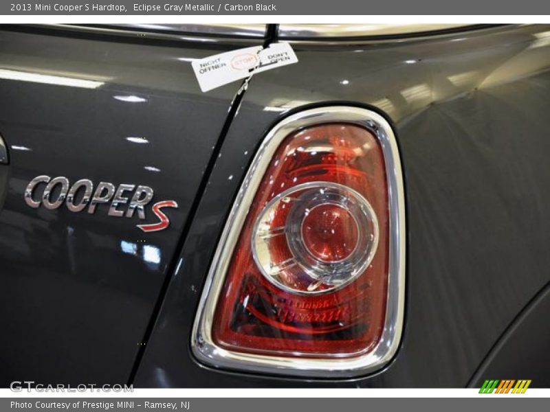 Eclipse Gray Metallic / Carbon Black 2013 Mini Cooper S Hardtop
