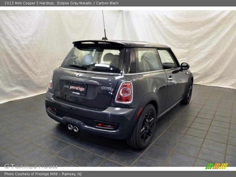 Eclipse Gray Metallic / Carbon Black 2013 Mini Cooper S Hardtop
