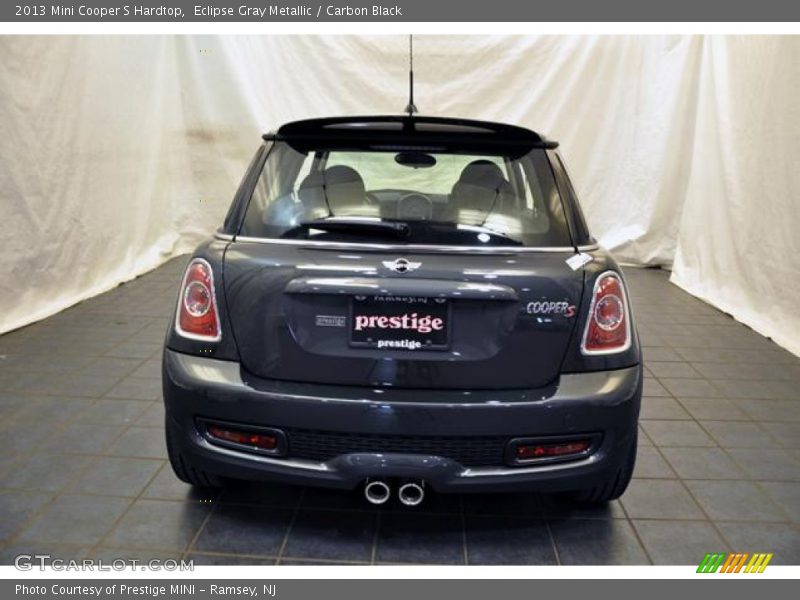 Eclipse Gray Metallic / Carbon Black 2013 Mini Cooper S Hardtop