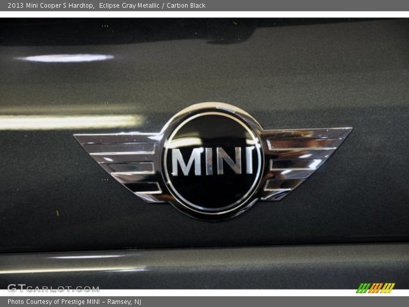 Eclipse Gray Metallic / Carbon Black 2013 Mini Cooper S Hardtop