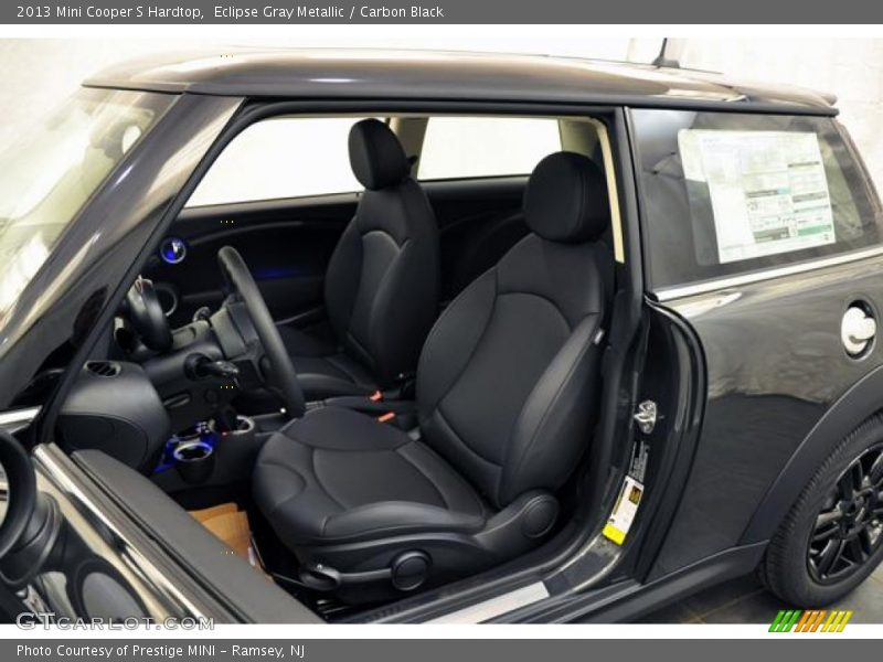 Eclipse Gray Metallic / Carbon Black 2013 Mini Cooper S Hardtop