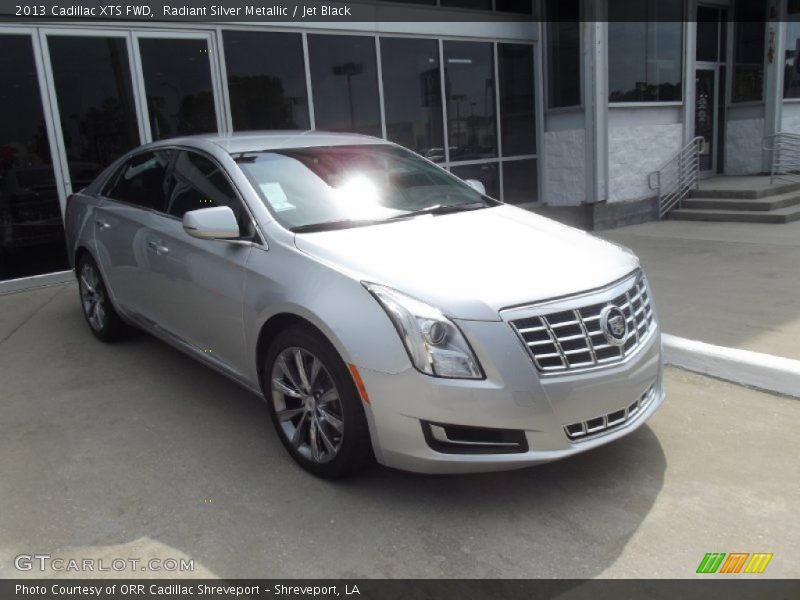Radiant Silver Metallic / Jet Black 2013 Cadillac XTS FWD