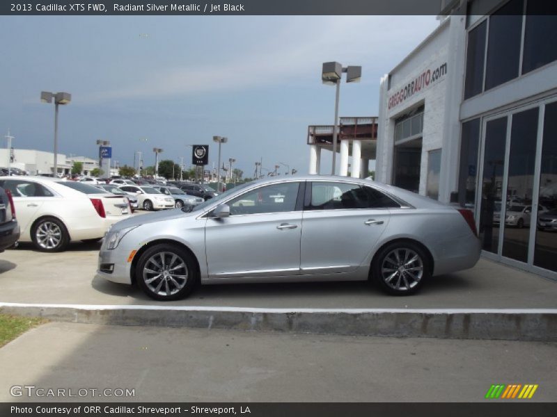 Radiant Silver Metallic / Jet Black 2013 Cadillac XTS FWD