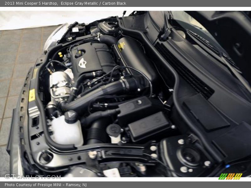 Eclipse Gray Metallic / Carbon Black 2013 Mini Cooper S Hardtop