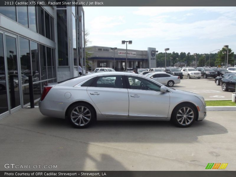 Radiant Silver Metallic / Jet Black 2013 Cadillac XTS FWD