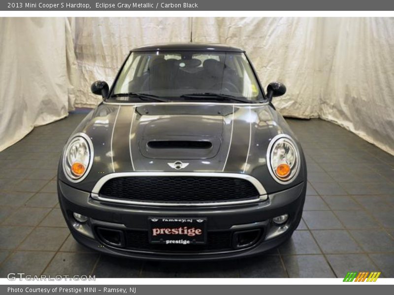 Eclipse Gray Metallic / Carbon Black 2013 Mini Cooper S Hardtop
